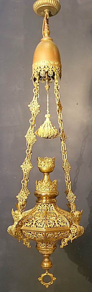 Brass Antique Sanctuary Light