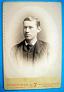All American - Cabinet Photo Of A Clean Cut Young Man