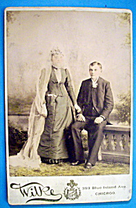 Till Death Do Us Part - Cabinet Photo Of Lovely Couple