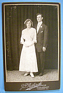 Young Love - Cabinet Photo Of A Young Couple