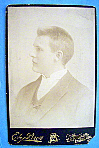 Right Face - Profile Cabinet Photo Of A Young Man