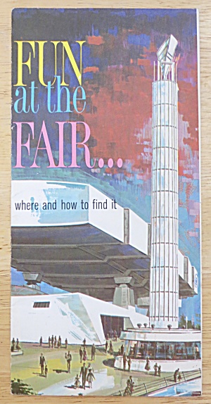 1965 New York World's Fair Fun At The Fair Brochure