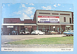President Jimmy Carter Office Postcard