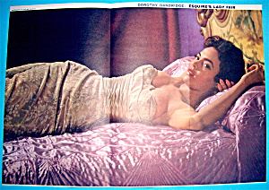 Esquire (Lady Fair) Pin Up Girl 1954 Dorothy Dandridge