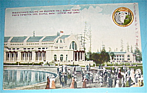 Manufacturers Building & Machinery Hall Postcard
