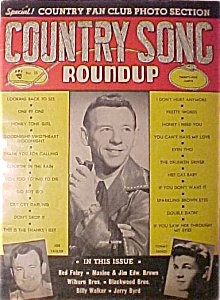 Country Song Roundup -november 1954 - Hank Snow