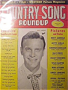 Country Song Roundup - Dec. 1952 - Eddy Arnold Cover