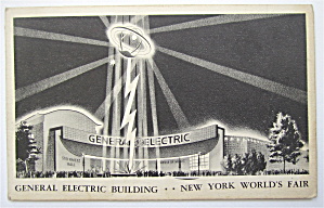 General Electric Building, New York World Fair Postcard