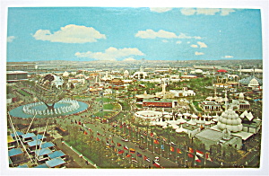 Unisphere & Court Of Nations, New York Fair Postcard