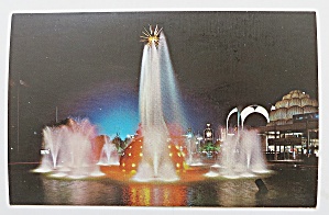 The Solar Fountain At Night, New York World's Fair