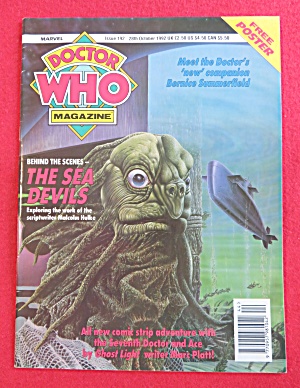 Doctor (Dr) Who Magazine October 28, 1992
