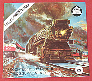 Ahm Model Railroad Catalog Supplement 1968