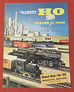 Gilbert Model Railroad Ho Train Catalog 1958