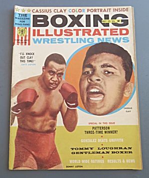 Boxing Illustrated Wrestling New Magazine May 1965
