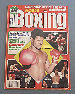 World Boxing Magazine July 1978 Leon Spinks