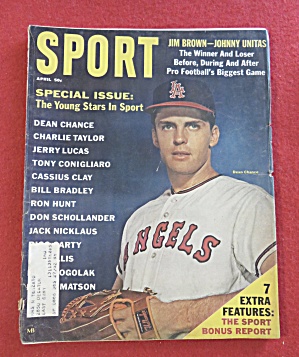 Sport Magazine April 1965 Jim Brown/johnny Unitas