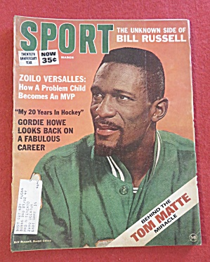 Sport Magazine March 1966 Bill Russell