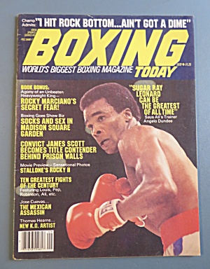 Boxing Today Magazine June 1979 Sugar Ray Leonard