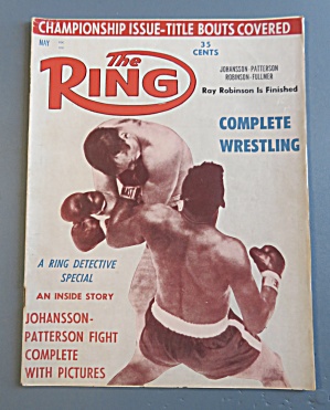 The Ring Magazine May 1961 Patterson-johansson