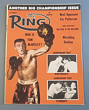 The Ring Magazine September 1961 Tom Mcneeley