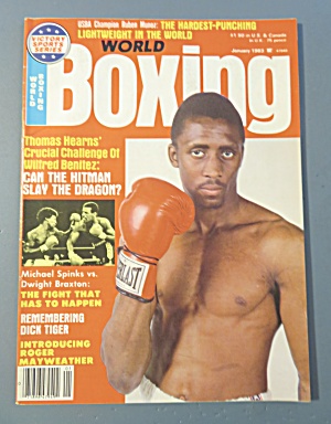 World Boxing Magazine January 1983 Thomas Hearns