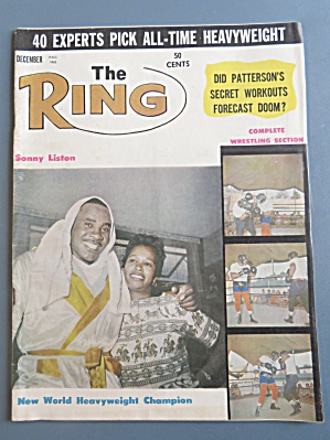 The Ring Magazine December 1962 Sonny Liston