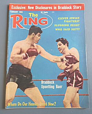 The Ring Magazine February 1965 Braddock Upsetting Baer
