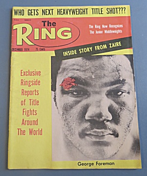 The Ring Magazine December 1974 George Foreman