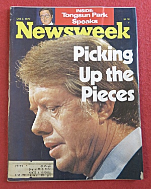 Newsweek Magazine October 3, 1977 Picking Up Pieces