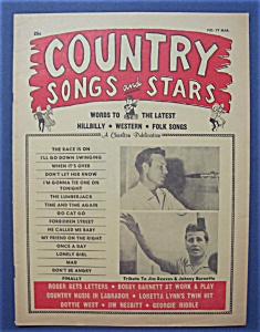 Country Songs & Stars Magazine - March 1965