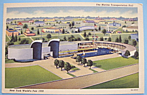 Marine Transportation Hall Postcard (New York Fair)