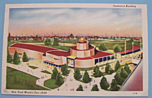 Cosmetics Building Postcard-1939 New York World's Fair