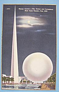 Trylon & Perisphere Postcard (New York World's Fair)