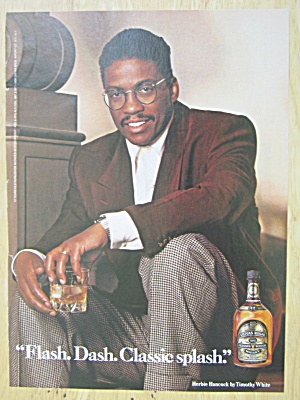 1991 Chivas Regal Whiskey With Herbie Hancock