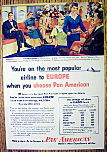 1954 Pan American Airlines