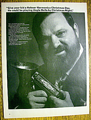 1967 Hohner Harmonica With Trumpet Player Al Hirt