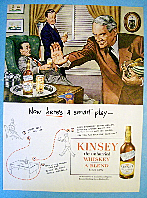 1945 Kinsey Whiskey With Men Talking Football