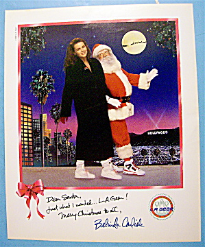 1988 L. A. Gear With Belinda Carlisle & Santa