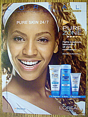 2004 Loreal Pure Zone With Beyonce
