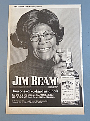 1974 Jim Beam With Ella Fitzgerald (First Lady Of Song)