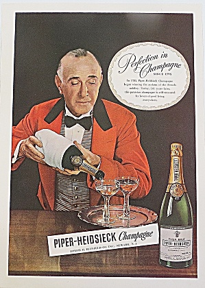1946 Piper Heidsieck Champagne With Water