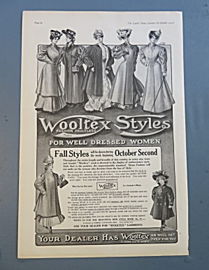 1905 Wooltex Styles With Well Dressed Women