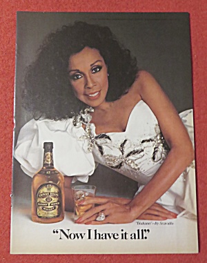 1989 Chivas Regal Whiskey With Diahann Carroll