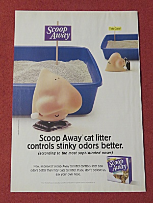 2003 Scoop Away Cat Litter With Wind Up Nose