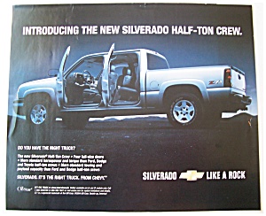 Vintage Ad: 2004 Chevrolet Silverado