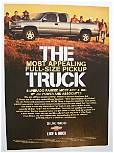 Vintage Ad: 2000 Chevy Silverado