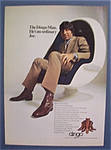 1971 Dingo Boots With Joe Namath