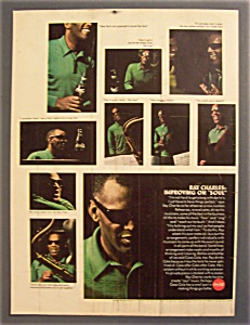Vintage Ad: 1967 Coca - Cola With Ray Charles