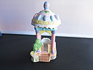 Miniature Easter Egg Gazebo Village Accessory