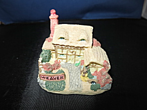 Miniature Bunny Rabbit Weaver House Easter Figurine